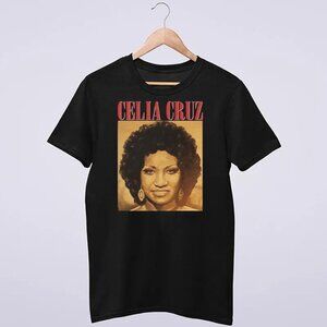 Celia Cruz T-Shirt Retro Vintage RIP Latin Music Fan Graphic Tribute 81